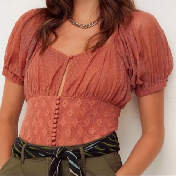 Free People Tops - Free people cropped boho top medium